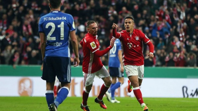 A Bayern fél óra alatt lerendezte a Schalkét