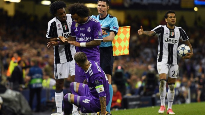 Színészkedett-e Sergio Ramos a BL-döntőben? - videó!