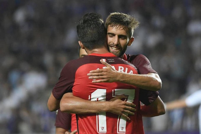 Budapest zöld felét is meghódította a Sevilla - fotók