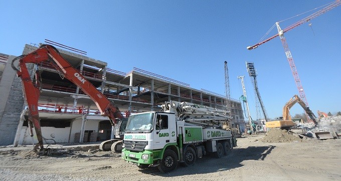 Így áll a VIdi-stadion építése - videó