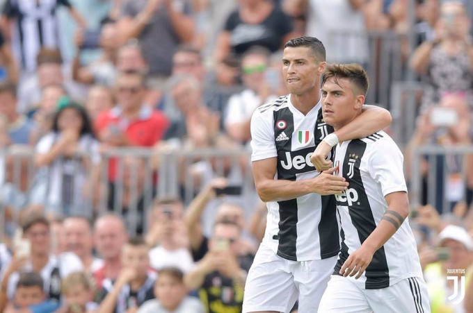 Ronaldo első gólja a Juventusban – videó