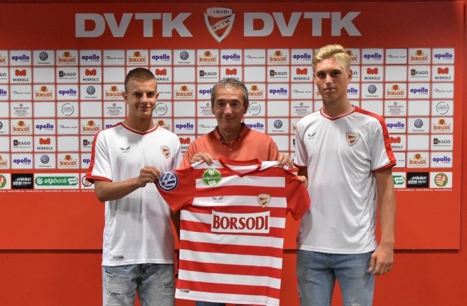 Két fiatal írt alá a DVTK-nál