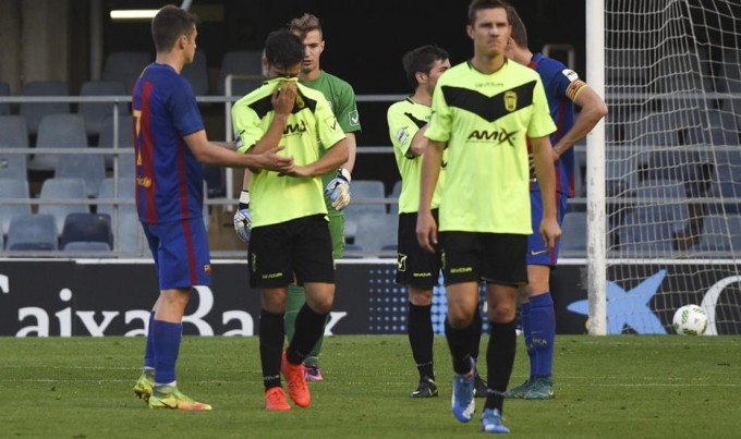 Sírva fakadt az ellenfél a Barcelona alázásától - videó