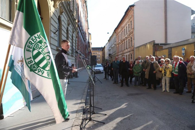 Felavatták az FTC alapítójának emléktábláját