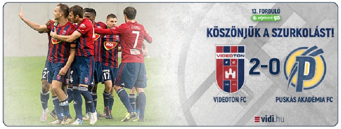 Így verte a Puskás Akadémiát a Videoton