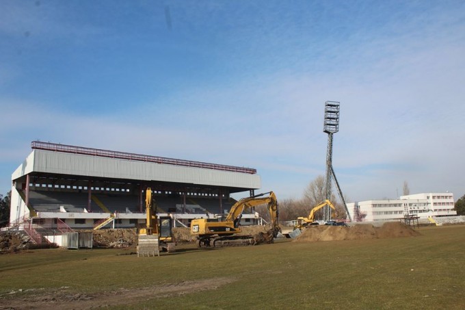 Videót posztolt a Honvéd a Bozsik Stadion bontásáról