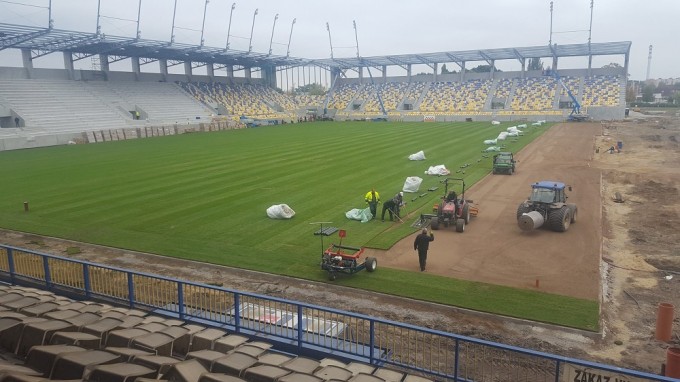 Kórházba került egy stadionépítő munkás