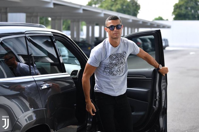 Először edzett Ronaldo Juventusnál Torinóban