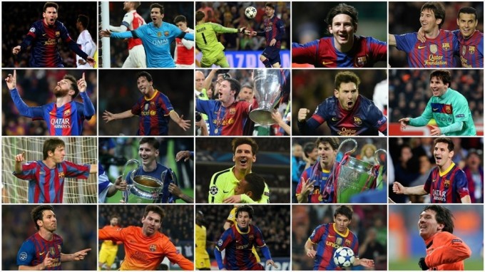 Messi 100 gólja az európai kupameccsekről – videó