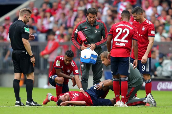 Óriási pech érte a Bayernt, megsérült a világbajnok