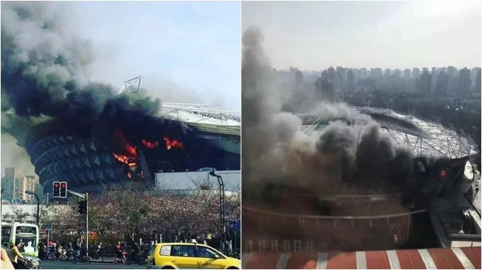 Tűz volt Tevezék stadionjában