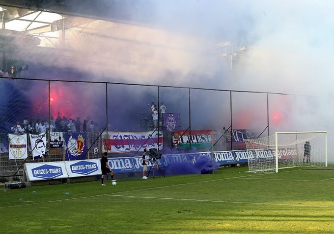 Újpest: eldőlt, melyik meccs lesz zárt kapus