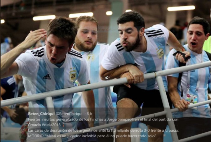 Már a meccsem megtámadták a szövetségi kapitányukat az argentin fanatikusok - videó