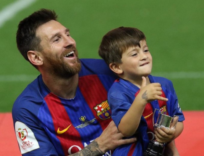 Így ünnepelte Messi kisfia második születésnapját - képek