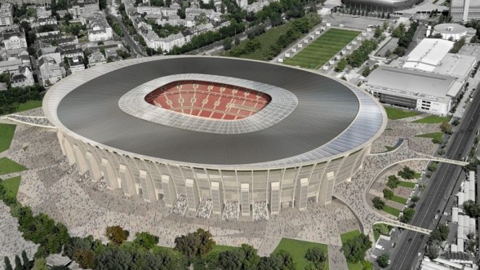 1000 tonnás daruval is építik az új Puskás Ferenc Stadiont - képek