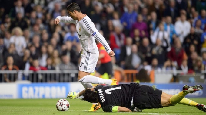 Buffon eddig soha nem bírt Cristiano Ronaldóval