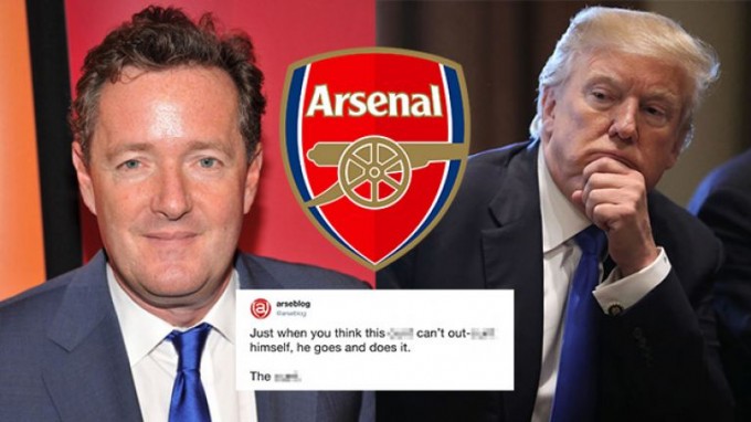 Donald Trumpnak felajánlották, legyen az Arsenal vezetőedzője