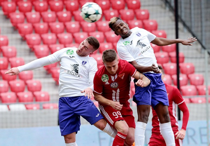 A 90. percben nyert az Újpest