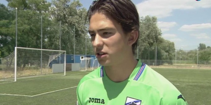 Így került a Sampdoria kispadjára a 16 éves magyar kapus