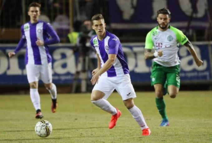 Telt házat és győzelmet vár a derbin az Újpest játékosa