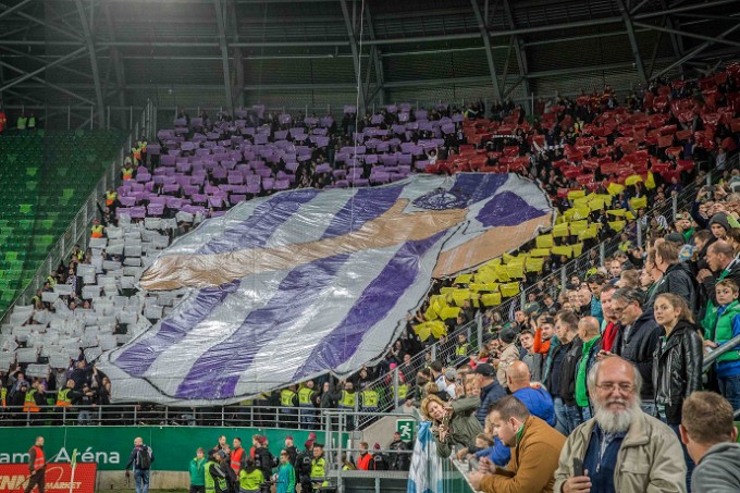 Képekben a Ferencváros–Újpest derbi