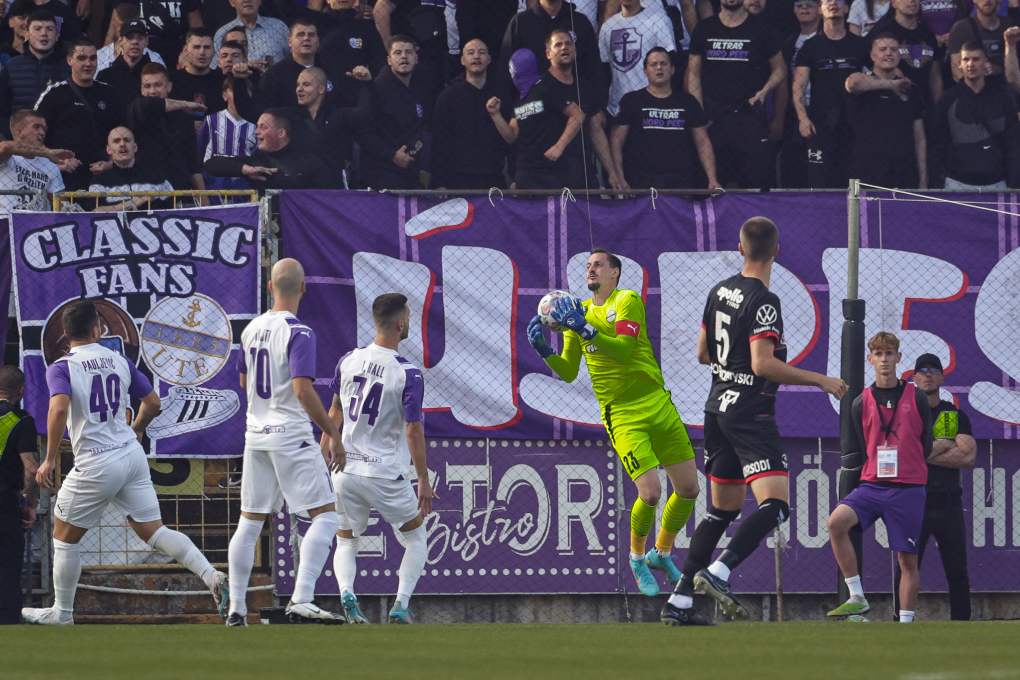 Banai Dávid Újpest Forrás: facebook.com/ujpestfootballclub