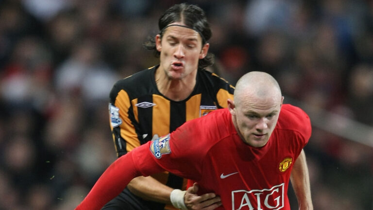 Halmosi Péter, Wayne Rooney Fotó: Getty Images