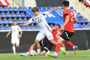 A magyar U21-es válogatott Ausztriában lépett pályára
