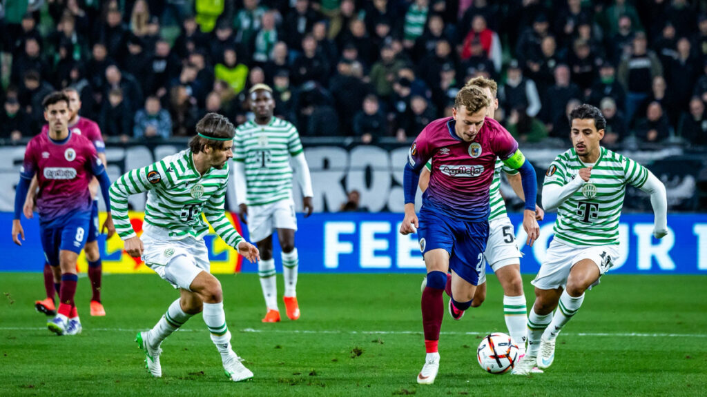 Nagy Ádám a Ferencváros–Torreense Európa-liga-mérkőzésen