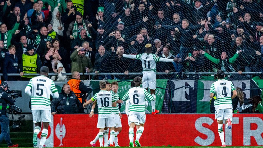 Yusuf gólöröme a Ferencváros–Torreense Európa-liga-mérkőzésen