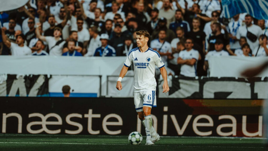 Markgráf Ákos az FC København játékosaként